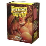 Dragon Shield Dual Matte Sleeves - Peach Piip (100 Sleeves)